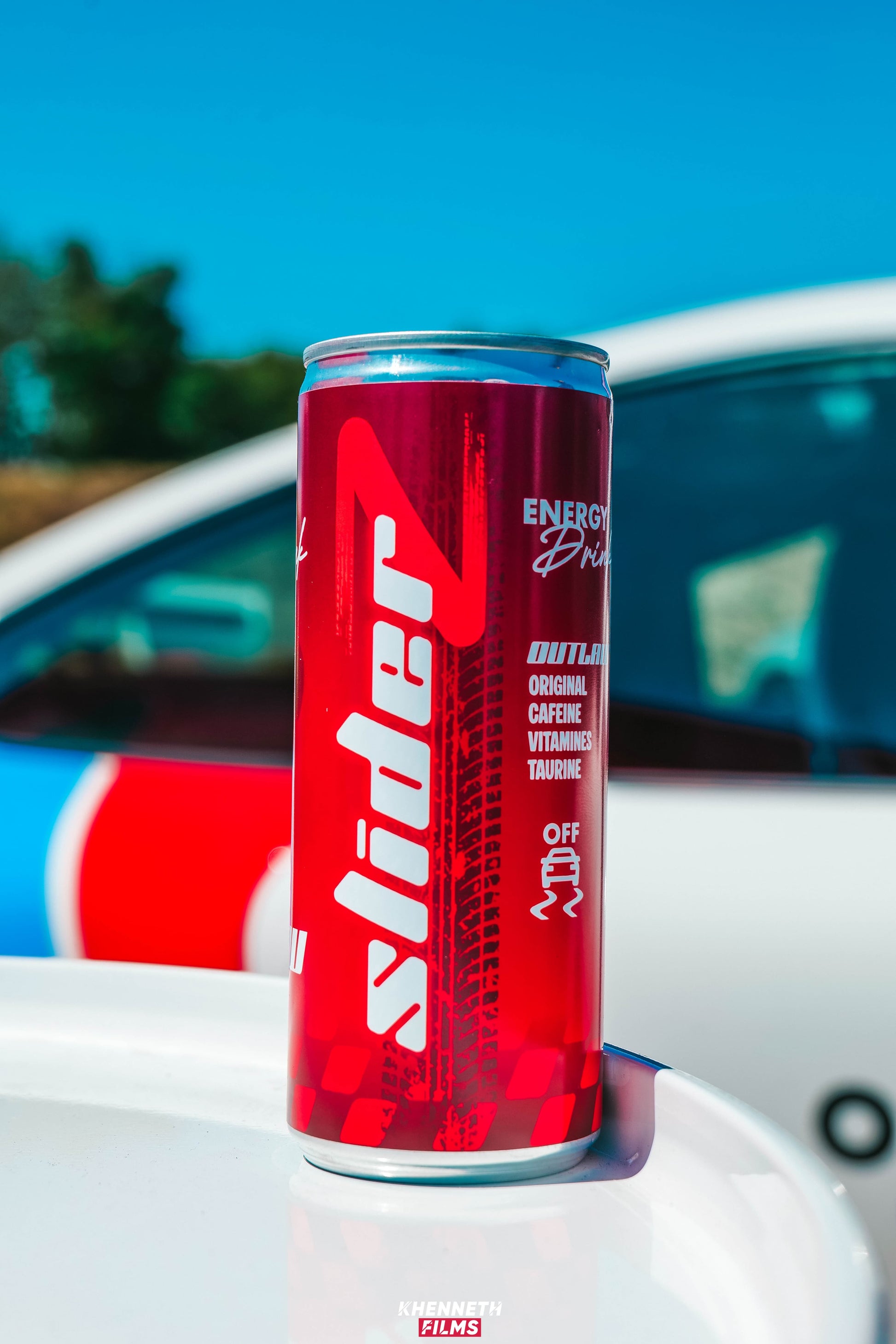 Pack de 4 cannettes #1 SLIDERZ Energy Drink OUTLAW