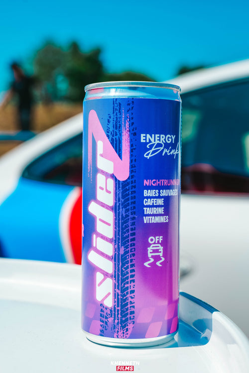 Pack de 4 cannettes #2 SLIDERZ Energy Drink NIGHTRUNNER