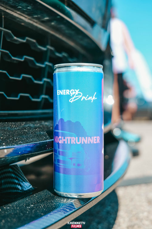 Pack de 4 cannettes #2 SLIDERZ Energy Drink NIGHTRUNNER